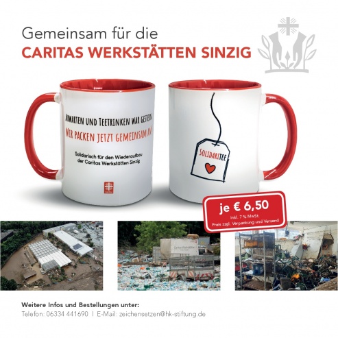 Spendenaktion für Sinzig 
© HKS